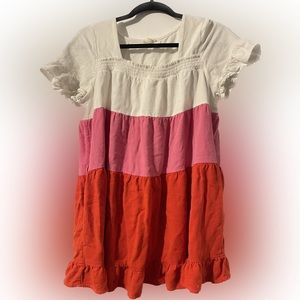 Jodifl Linen Babydoll Dress